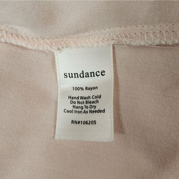 Sundance Linen Pleated Front Tunic Top Size XS - Picture 6 of 6